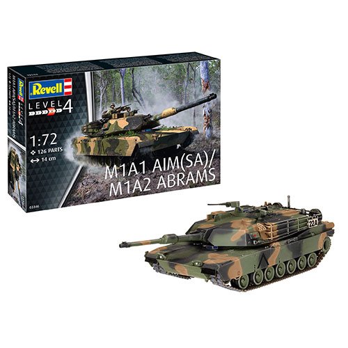 REVELL M1A1 AIM(SA)/M1A2 ABRAMS