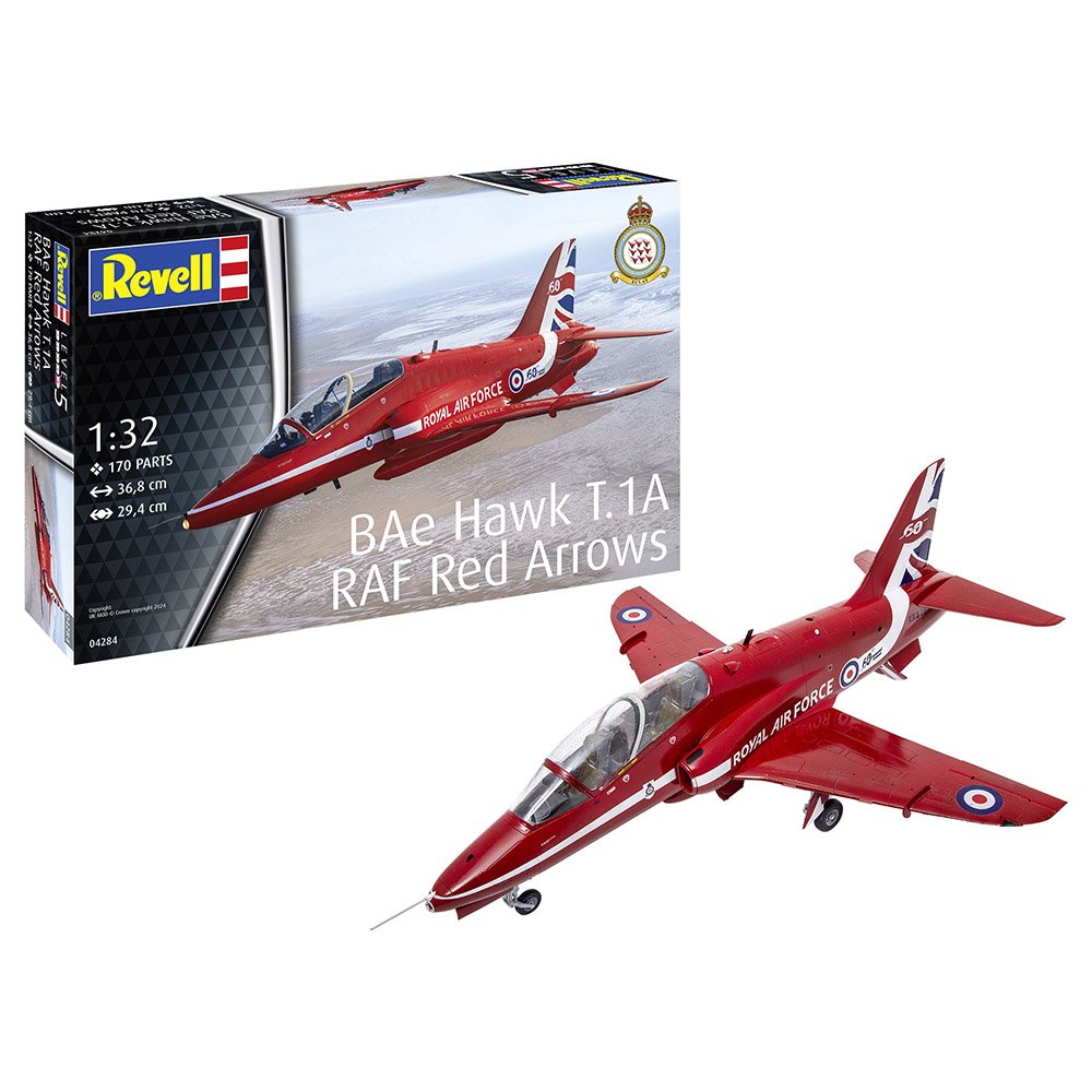 Revell 1/32 BAE Systems Hawk T.1A Red Arrows – Super Toys and Hobbies