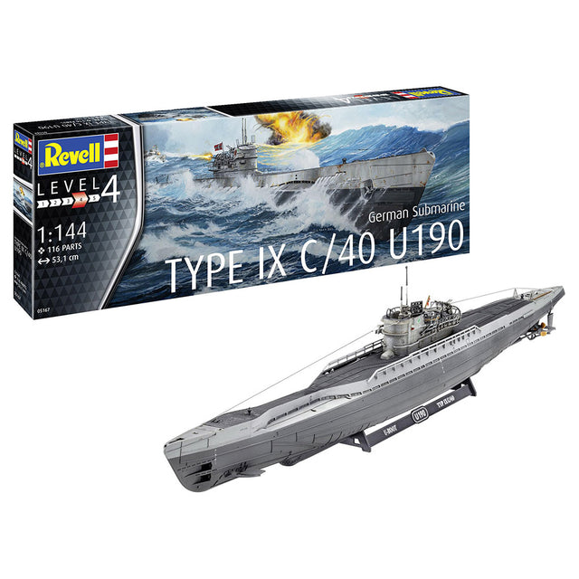 Revell 1/144 German Submarine Type Ix C/40 U190