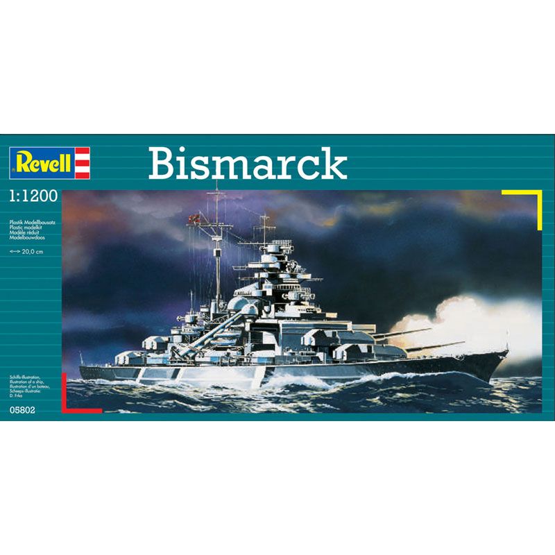 Revell 1/1200 Bismarck