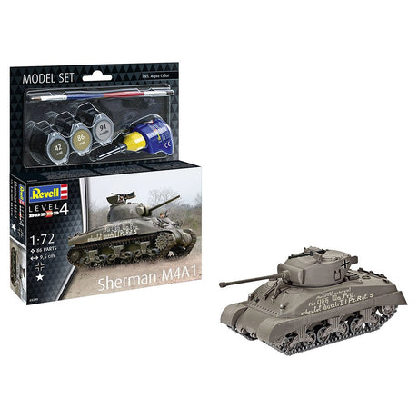 Revell 1/72 Sherman M4a1