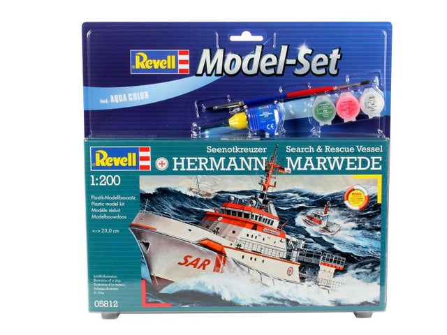 Revell 1/200 Model Set DGzRS Hermann Marwede