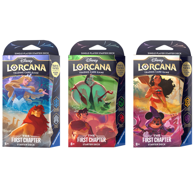 DISNEY LORCANA S1 The First Chapter Starter Deck B - Sapphire and Steel