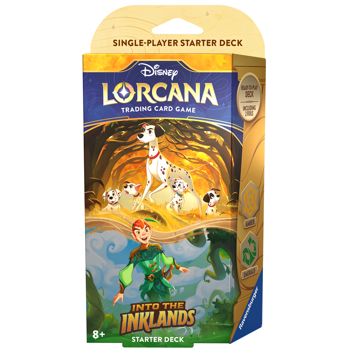 DLC S3 Into the Inklands! Starter Deck A - Amber & Emerald