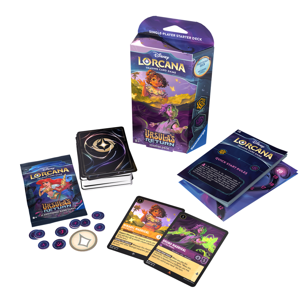 DLC S4 Ursula's Return Starter Deck A - Amber and Amethyst