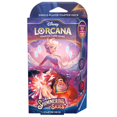 DISNEY LORCANA S5 Shimmering Skies Starter Deck A - Amethyst & Ruby
