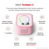 Tonies® Toniebox 2 Starter Set with Creative Tonie Rubie - Cloud Pink