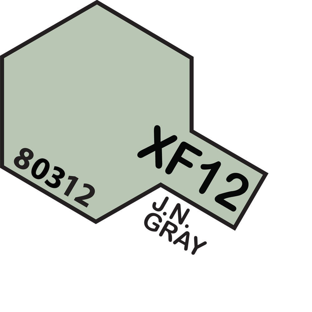 TAMIYA XF-12 J.N. GREY ENAMEL