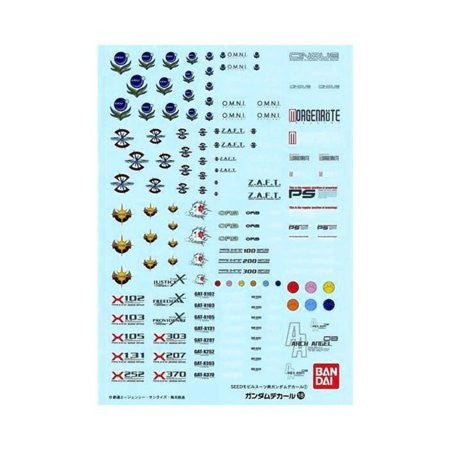 Gundam Decal 18 Mg Multiuse - Seed