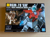 Gundam Mobile Suit Gundam Rgm-79 Gm High Grade 1:144 Scale Model Kit