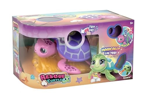 Silverlit Rescue Turtle Electronic Pet Kids Interactive Toy 2.45cm Assort 5+