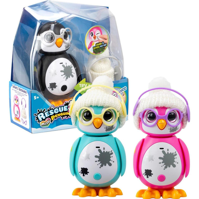 Silverlit Rescue Mini Penguin Electronic Dress up Pet Kids Toy Assorted 3y+