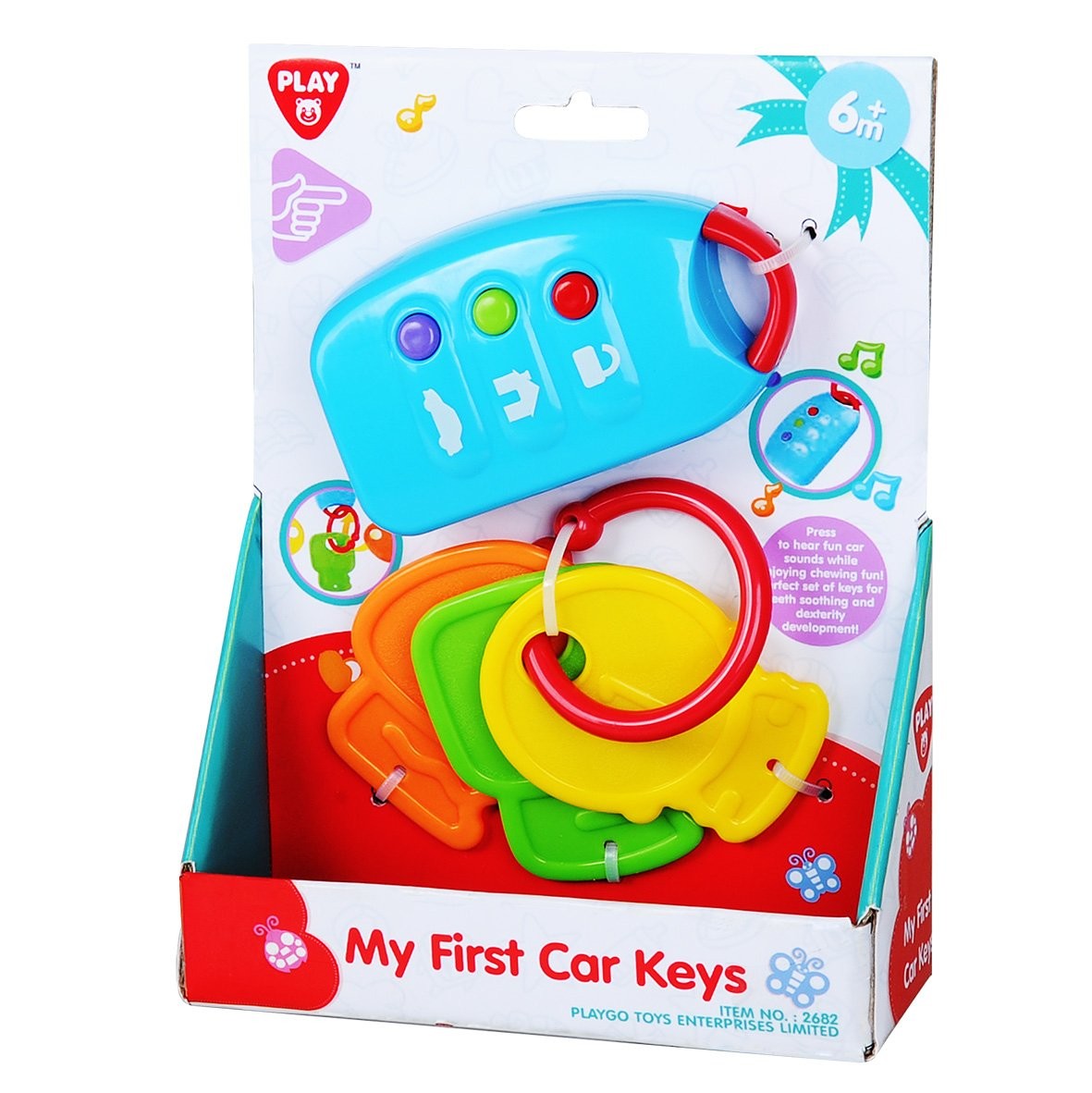 PLAYGO TOYS ENT. LTD. MY FIRST CAR KEYS