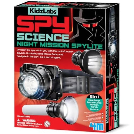 M4 Kidzlabz - Spy Science Night Mission Spylight