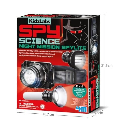 M4 Kidzlabz - Spy Science Night Mission Spylight