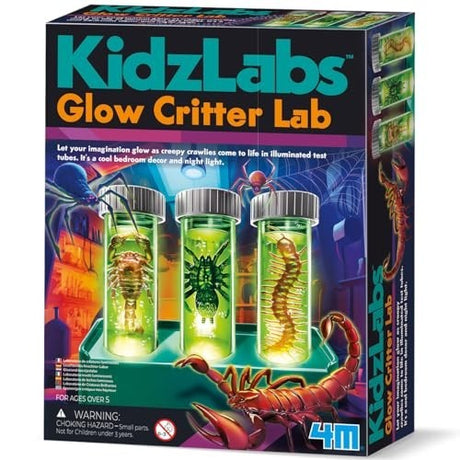 4M Kidzlabz - Glow Critter Lab