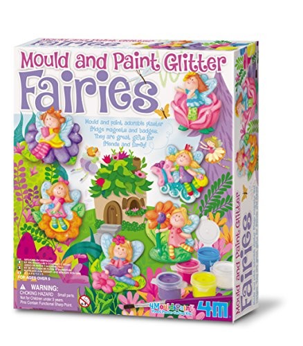 4M Mould & Paint Glitter Fairy