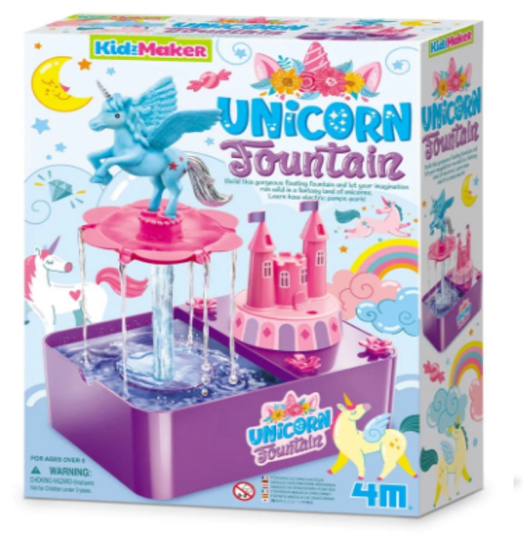 4M - KIDZMAKER - UNICORN FOUNTAIN