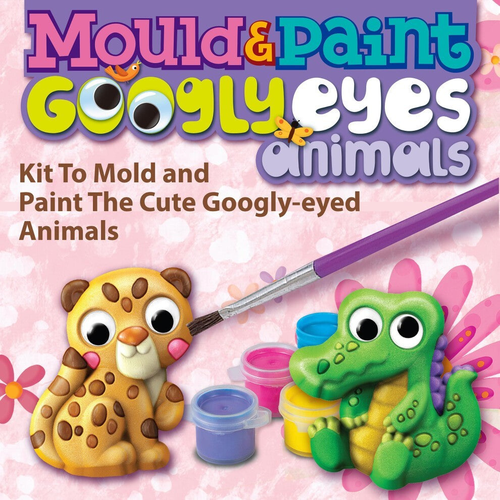 4M Mould & Paint - Googly Eyes Animals
