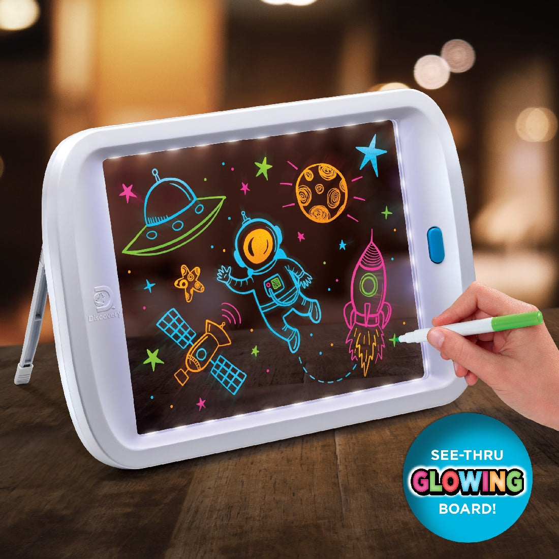 DISCOVERY NEON LED GLOW DRAWING BOARD