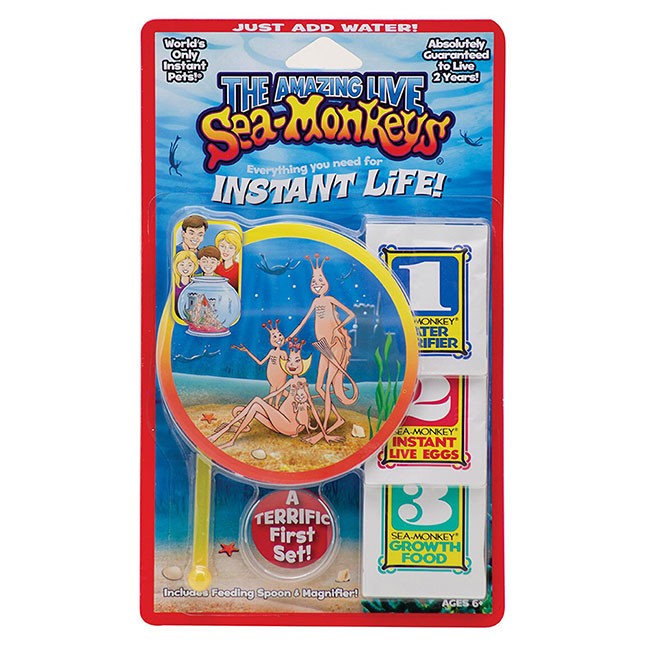 Sea-Monkeys Original Instant Life - Classic & Retro Toys for Ages 3 to 12