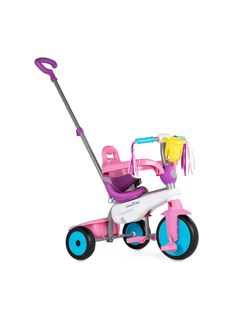 SmarTrike Breeze S 3-in-1 Toddler Trike, Pink