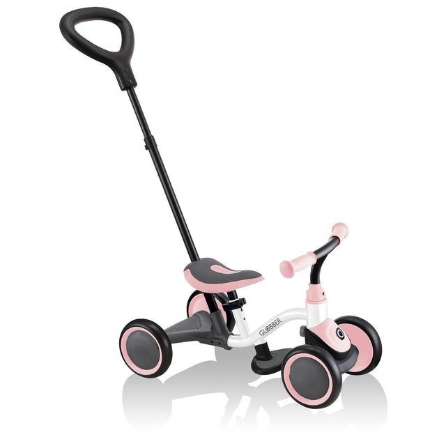 GLOBBER LEARNING BIKE 3IN1 - WHITE / PASTEL PINK