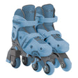 Globber Learning Inline Skates 2In1 Size 26-29  - Ash Blue