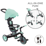 Globber Explorer Trike 4 in 1 - Mint Green