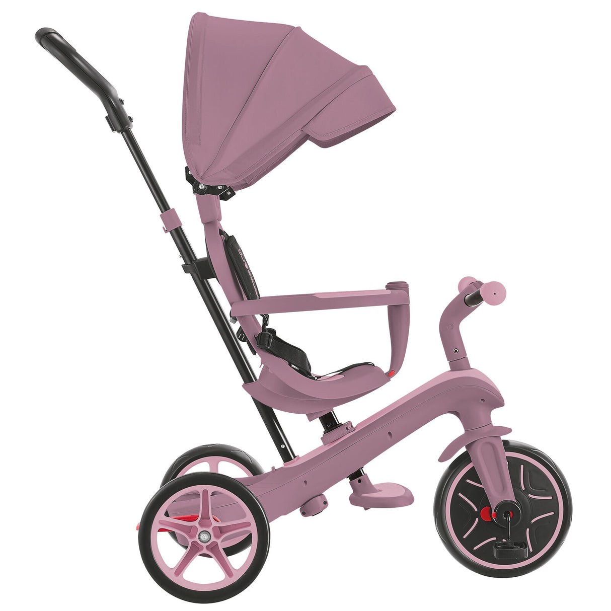 Globber Explorer Trike 4in1 Ecologic - Berry