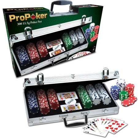 ProPoker 11.5 G Poker Chips in Aluminum Case, Set of 300