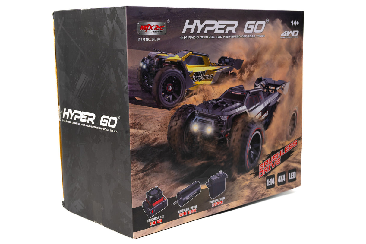 MJX 1/14 Hyper Go 4WD Brushless RC Truggy