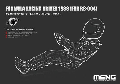 meng 1/12 Formula Racing Driver 1988 (Resin)