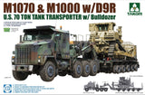 Takom Tak5002 U.s. M1070u. M1000 W/d9r 70 Ton Tank Transporter W/bulldozer In 1:72