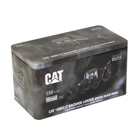 Diecast Masters Cat 1/50 Special Edition 420F2 It Backhoe Loader Black