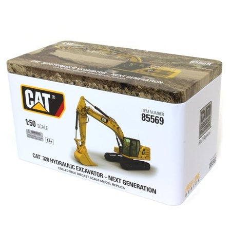Diecast Masters 1/50 High Detail Caterpillar 320 Hydraulic Excavator