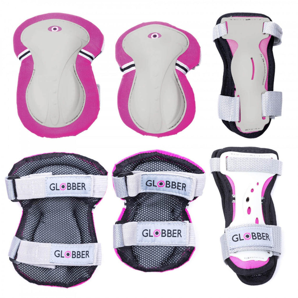 GLOBBER PROTECTIVE PAD SET PINK SIZE XS