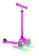 GLOBBER PRIMO LIGHTS W/ ANODIZED TBAR - NEON PINKSCOOTER