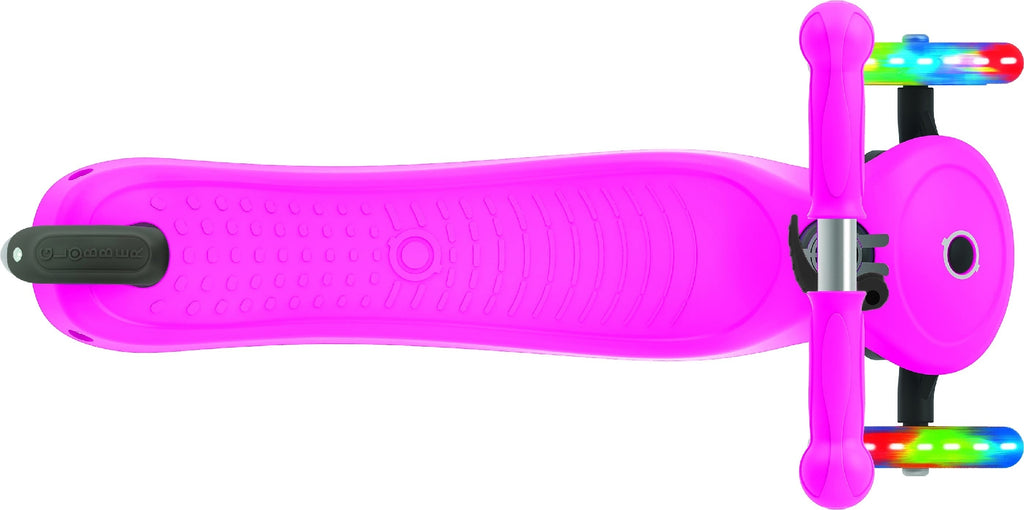 GLOBBER PRIMO LIGHTS W/ ANODIZED TBAR - NEON PINKSCOOTER