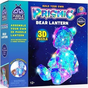 Prismic Bear Lantern 3D Puzzle Craft Kit