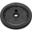 Spur Gear 87T, 48 Pitch E-Firestorm Spare Parts, Black