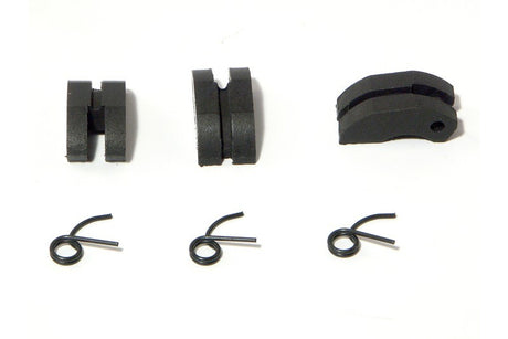 HPI Racing HPI87151 PTFE Clutch Shoe Spring Set Savage Spare Parts  Black - 3 Piece