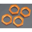 HPI WHEEL NUTS 87494 24mm (Orange/4St/Baja SS) 