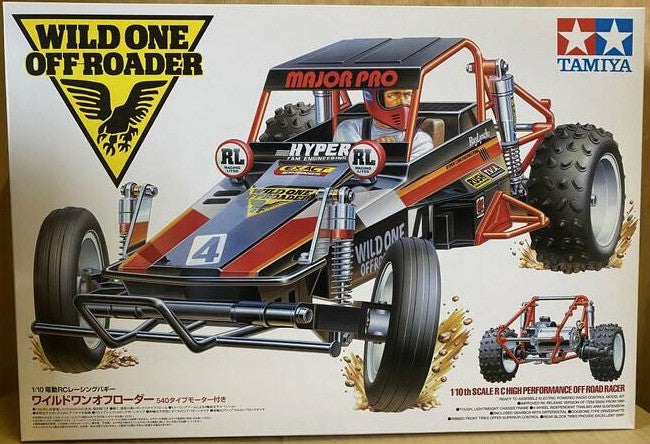 Tamiya 58525-60A 1/10 RC Wild One Off-Roader 2WD Buggy Kit