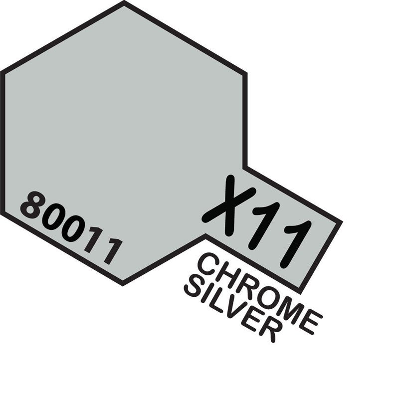 Tamiya Enamel X-11 CHROME SILVER