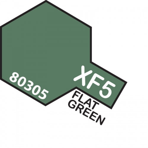 Tamiya Enamel XF-5 FLAT GREEN
