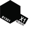 TAMIYA X-1 BLACK MINI ACRYLIC