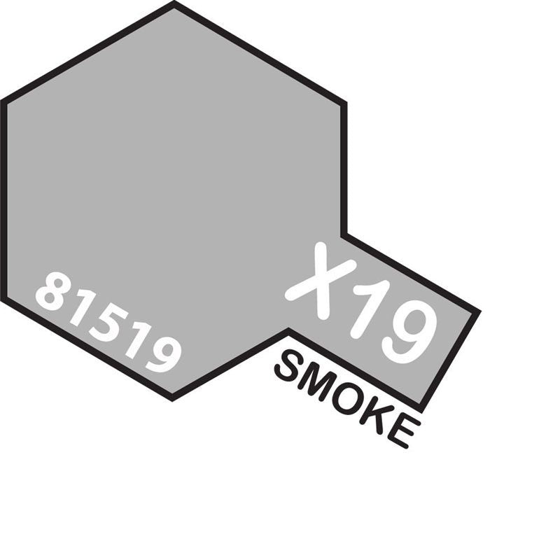 TAMIYA X-19 SMOKE ENAMEL 2