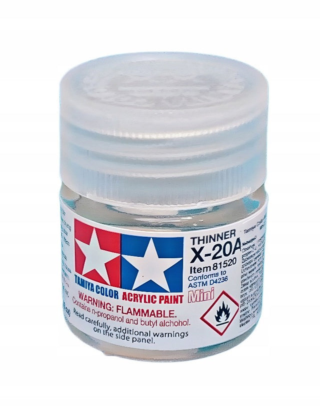 Tamiya 81520 Acrylic Mini X-20A Thinner 10ml