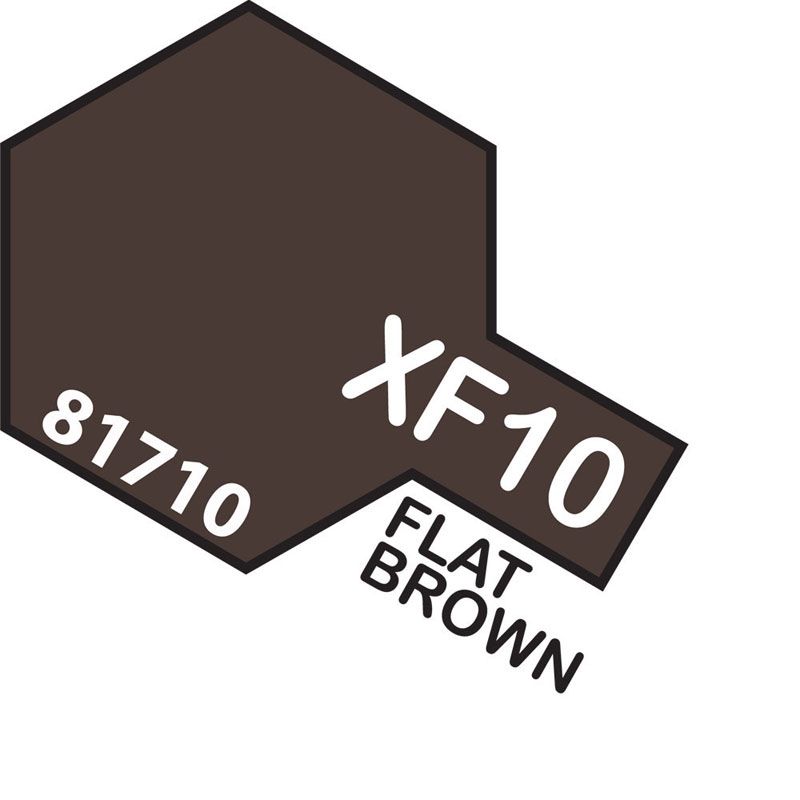 TAMIYA XF-10 FLAT BROWN ACRYLIC